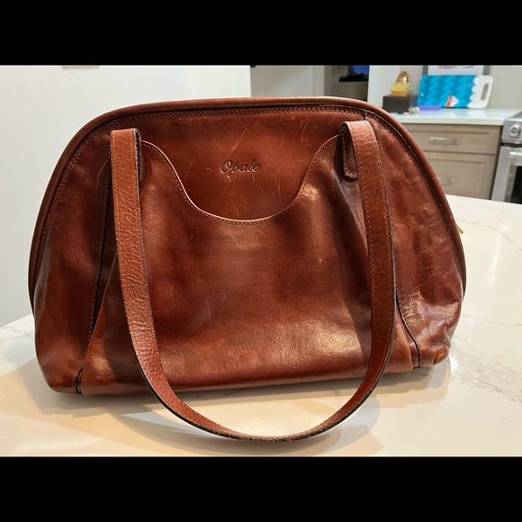 Opals - Italian made Leather shoulder bag - Picture 2 of 3